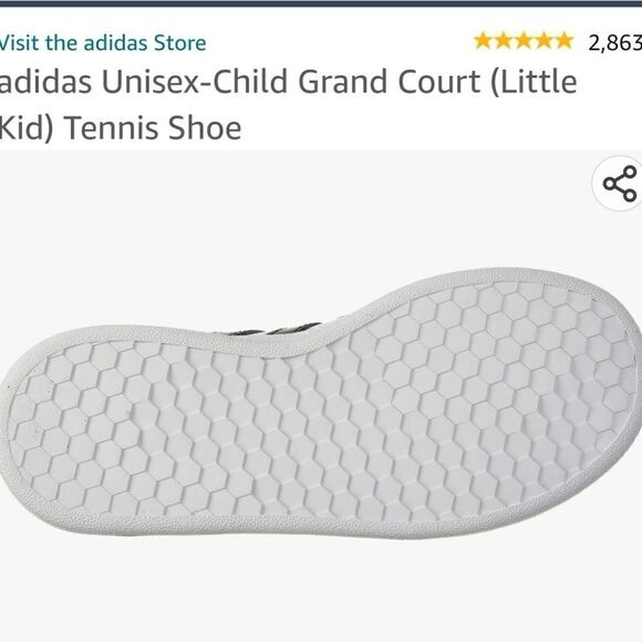 ADIDAS Unisex kids, size 12K - Picture 4 of 9